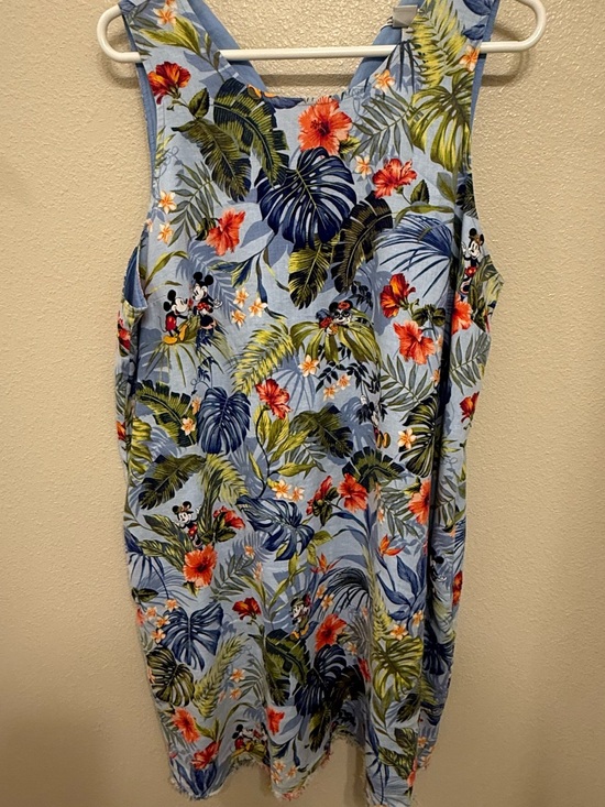 Tommy Bahama Dresses & Skirts - Tommy Bahama Light Blue Tropical Floral Tank Dress